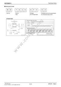 BD7836EFV-E2 Datasheet Page 16