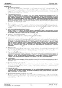 BD7844AEFV-E2 Datasheet Page 11