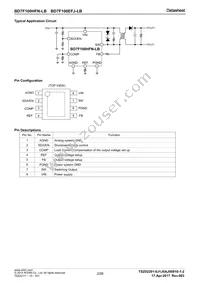 BD7F100EFJ-LBE2 Datasheet Page 2