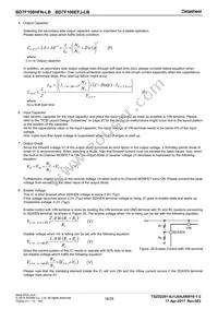 BD7F100EFJ-LBE2 Datasheet Page 16