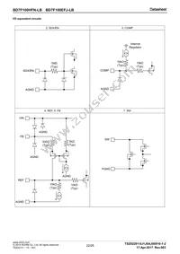 BD7F100EFJ-LBE2 Datasheet Page 22