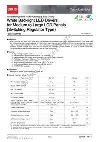 BD8112EFV-ME2 Datasheet Cover