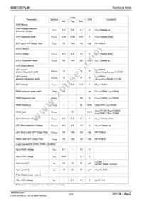 BD8112EFV-ME2 Datasheet Page 3