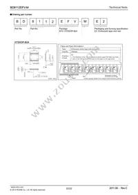 BD8112EFV-ME2 Datasheet Page 22