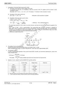 BD8113EFV-E2 Datasheet Page 11