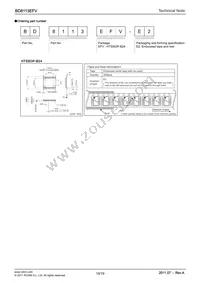 BD8113EFV-E2 Datasheet Page 19