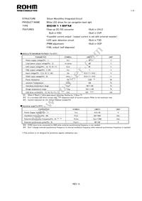 BD8118FM-ME2 Datasheet Cover