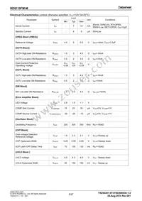 BD8119FM-ME2 Datasheet Page 5