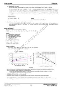 BD8119FM-ME2 Datasheet Page 19