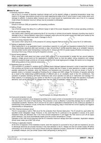 BD8132FV-E2 Datasheet Page 19