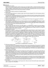 BD8143MUV-E2 Datasheet Page 9