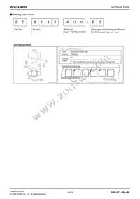 BD8143MUV-E2 Datasheet Page 10