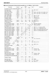 BD8150KVT-E2 Datasheet Page 2