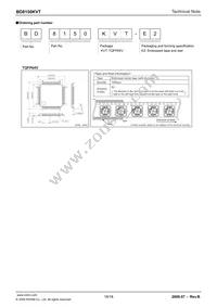 BD8150KVT-E2 Datasheet Page 18