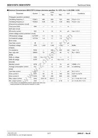 BD8151EFV-E2 Datasheet Page 3