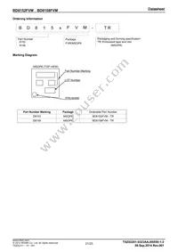 BD8152FVM-TR Datasheet Page 21