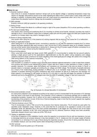 BD8160AEFV-E2 Datasheet Page 16