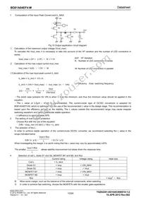 BD81A04EFV-ME2 Datasheet Page 13