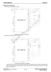 BD81A34MUV-ME2 Datasheet Page 21