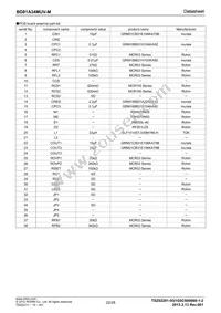 BD81A34MUV-ME2 Datasheet Page 22