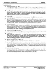 BD82000FVJ-E2 Datasheet Page 19