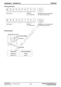 BD82000FVJ-E2 Datasheet Page 21