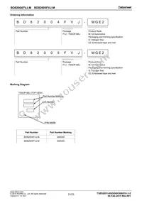 BD82004FVJ-MGE2 Datasheet Page 21