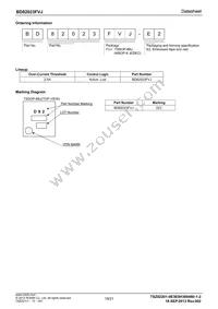 BD82023FVJ-E2 Datasheet Page 19