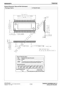 BD8203EFV-E2 Datasheet Page 21