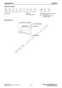 BD8205EFV-ME2 Datasheet Page 17