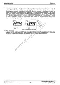 BD8266EFV-ME2 Datasheet Page 21