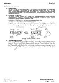 BD8306MUV-E2 Datasheet Page 22