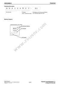 BD8306MUV-E2 Datasheet Page 23