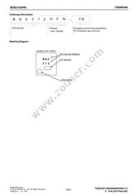 BD8312HFN-TR Datasheet Page 19