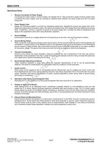 BD8313HFN-TR Datasheet Page 23