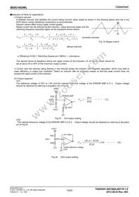 BD8316GWL-E2 Datasheet Page 16