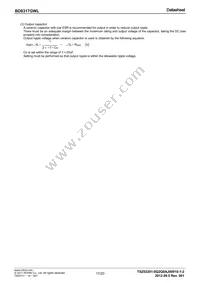 BD8317GWL-E2 Datasheet Page 17