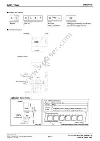 BD8317GWL-E2 Datasheet Page 20