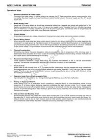 BD8372EFJ-ME2 Datasheet Page 20