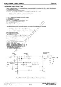 BD83733HFP-MTR Datasheet Page 23