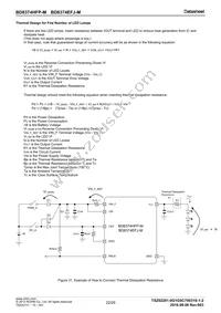 BD8374EFJ-ME2 Datasheet Page 22