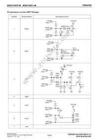 BD8374EFJ-ME2 Datasheet Page 23