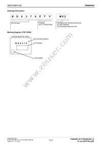 BD8379EFV-ME2 Datasheet Page 15