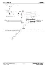 BD8381AEFV-ME2 Datasheet Page 21