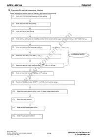 BD8381AEFV-ME2 Datasheet Page 22