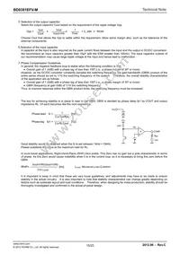 BD8381EFV-ME2 Datasheet Page 15