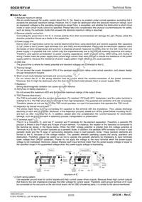 BD8381EFV-ME2 Datasheet Page 22