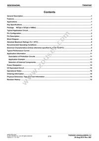 BD83854GWL-E2 Datasheet Page 2