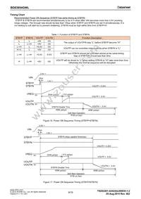 BD83854GWL-E2 Datasheet Page 9