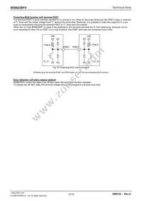 BD8622EFV-E2 Datasheet Page 12